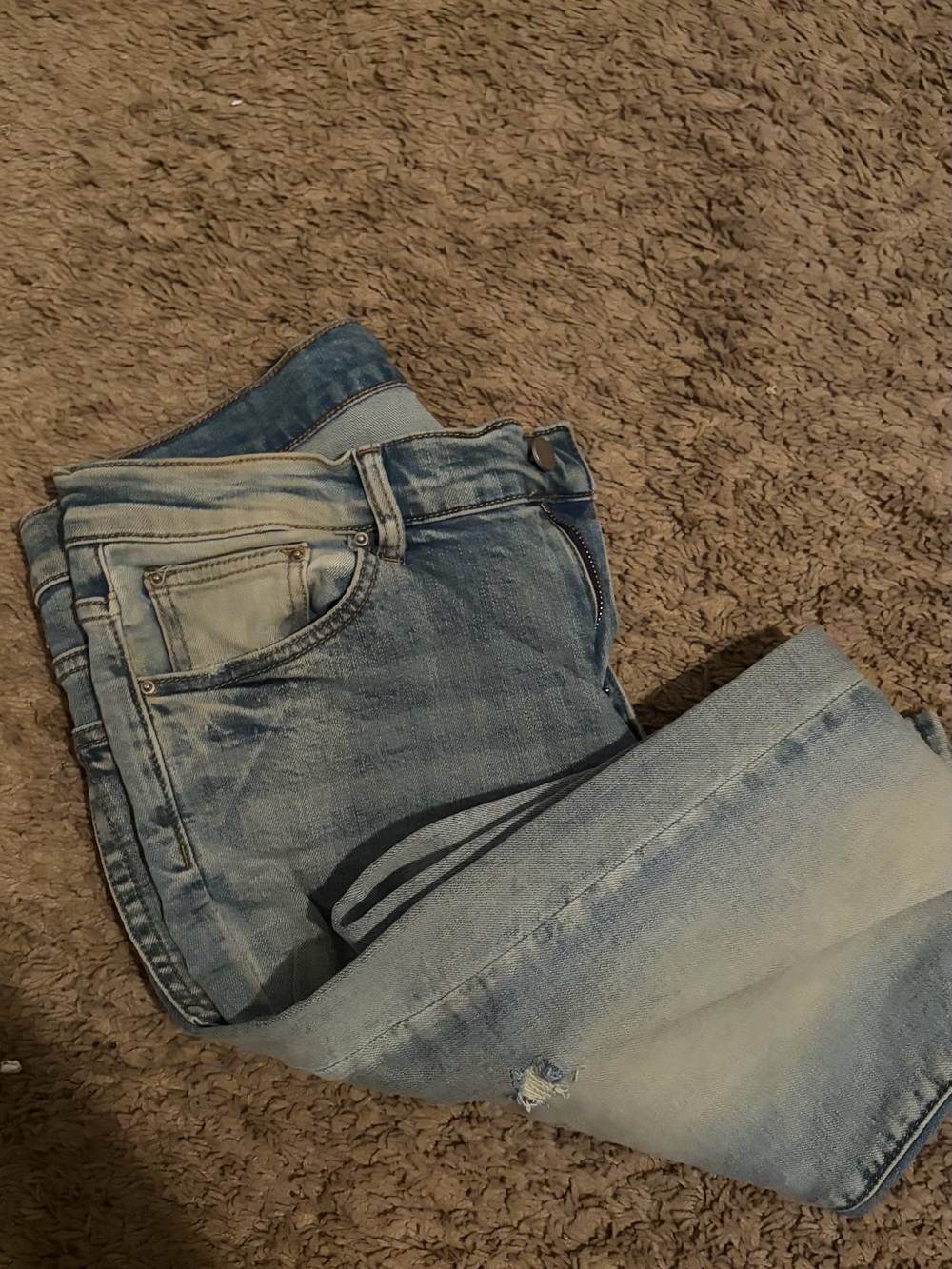 MNML Light Wash Jeans — Size 34